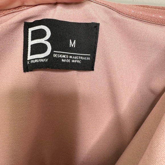 B x Runway Faux Suede Tube Crop Top - Picture 7 of 12